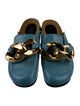 J.W. Anderson Leather Chain-Link Accents Slides