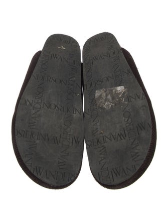 J.W. Anderson Velvet Mules
