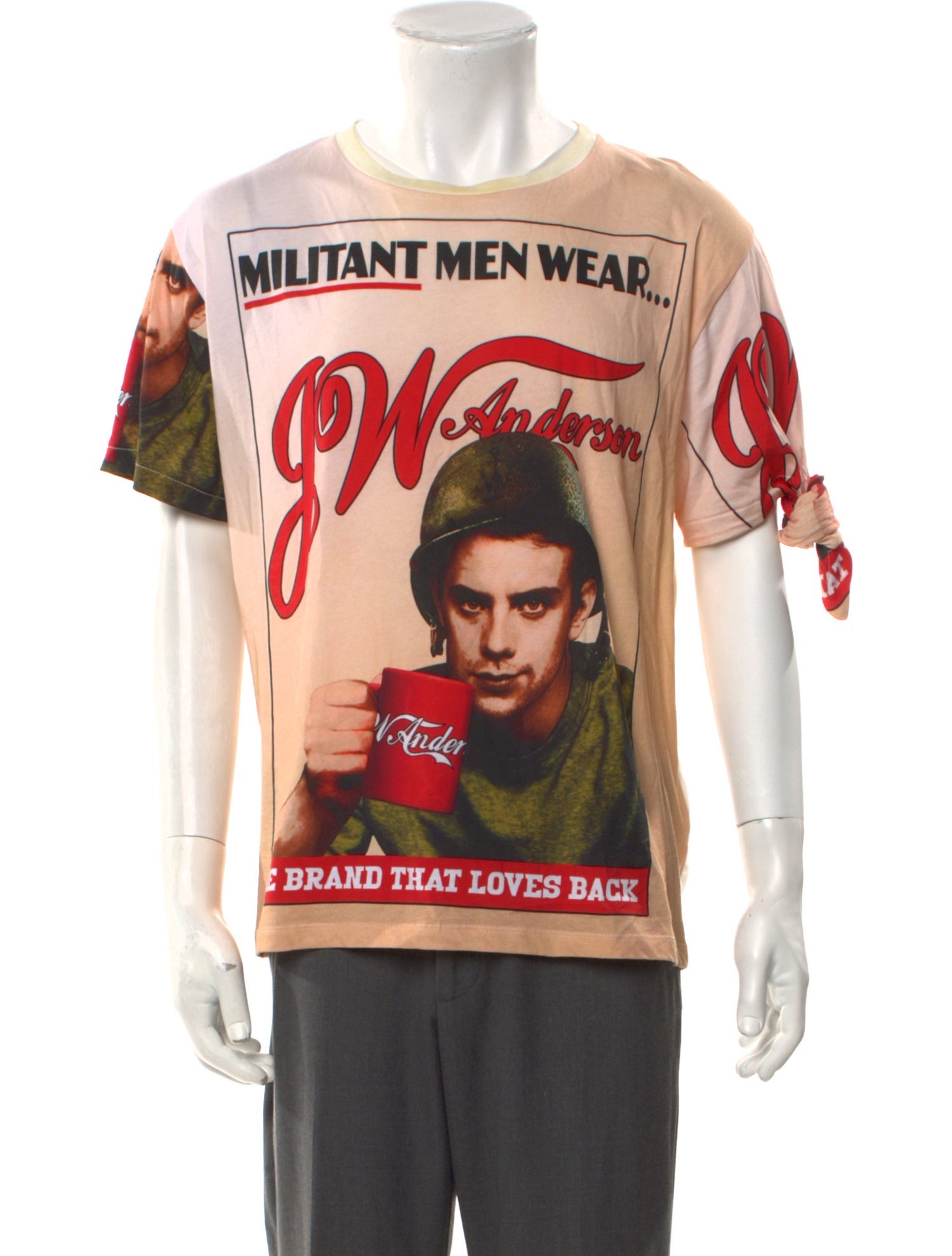 J.W. Anderson Graphic Print Crew Neck T-Shirt