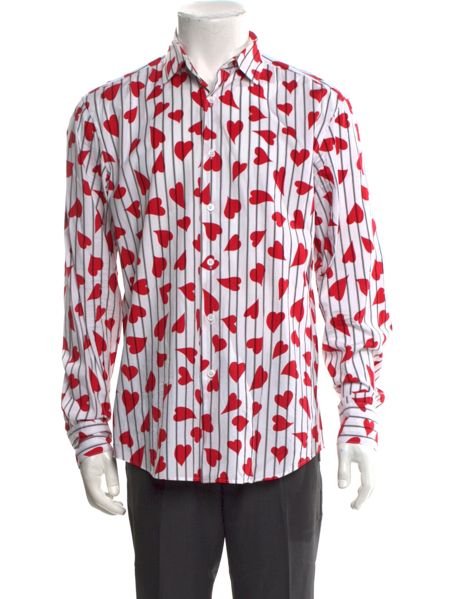 J.W. Anderson Striped Long Sleeve Shirt