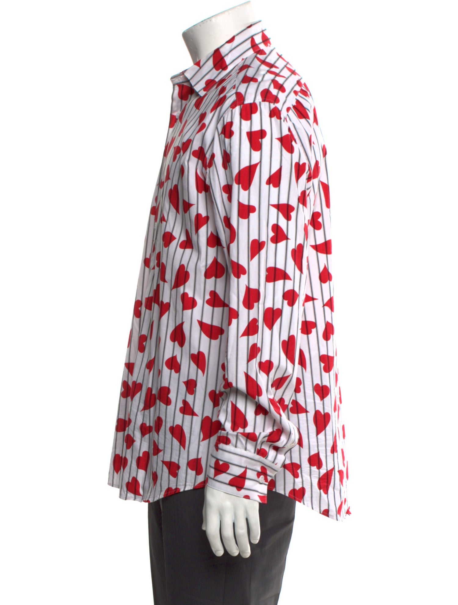 J.W. Anderson Striped Long Sleeve Shirt