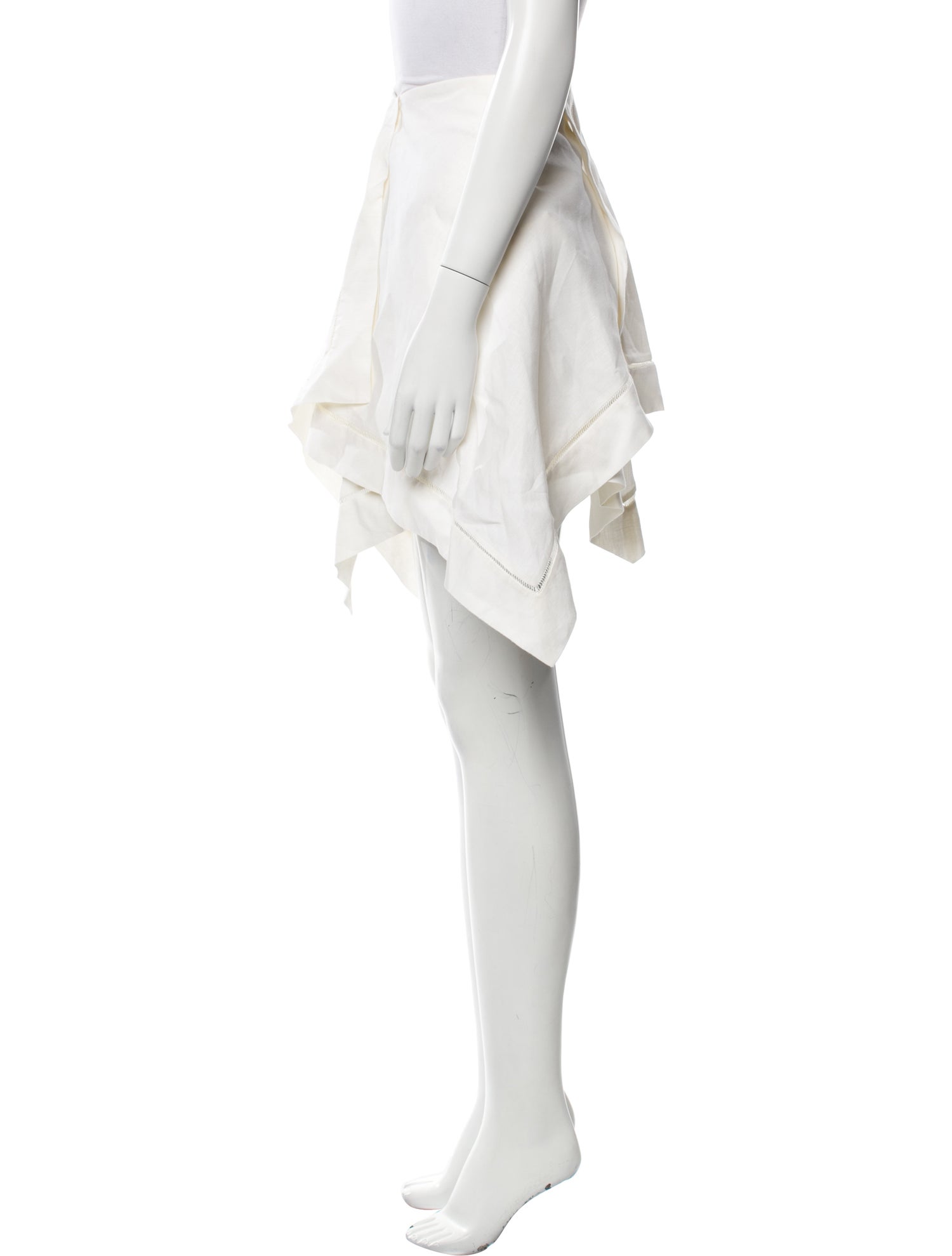 J.W. Anderson Eyelet Trim Knee-Length Skirt