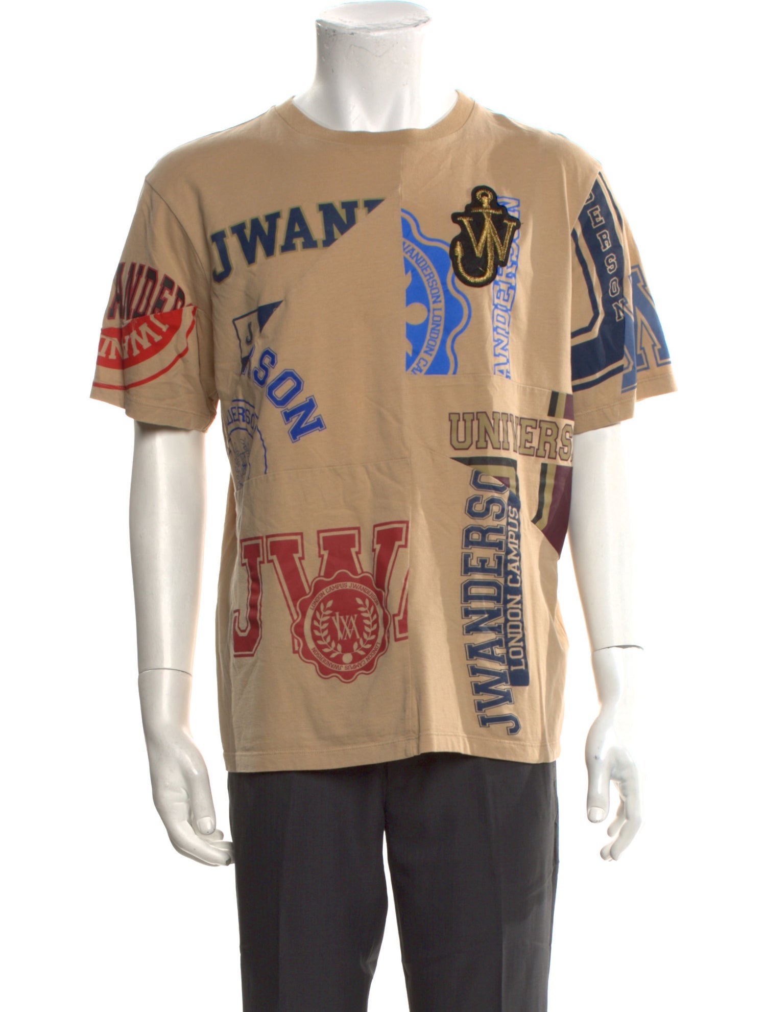J.W. Anderson Graphic Print Crew Neck T-Shirt