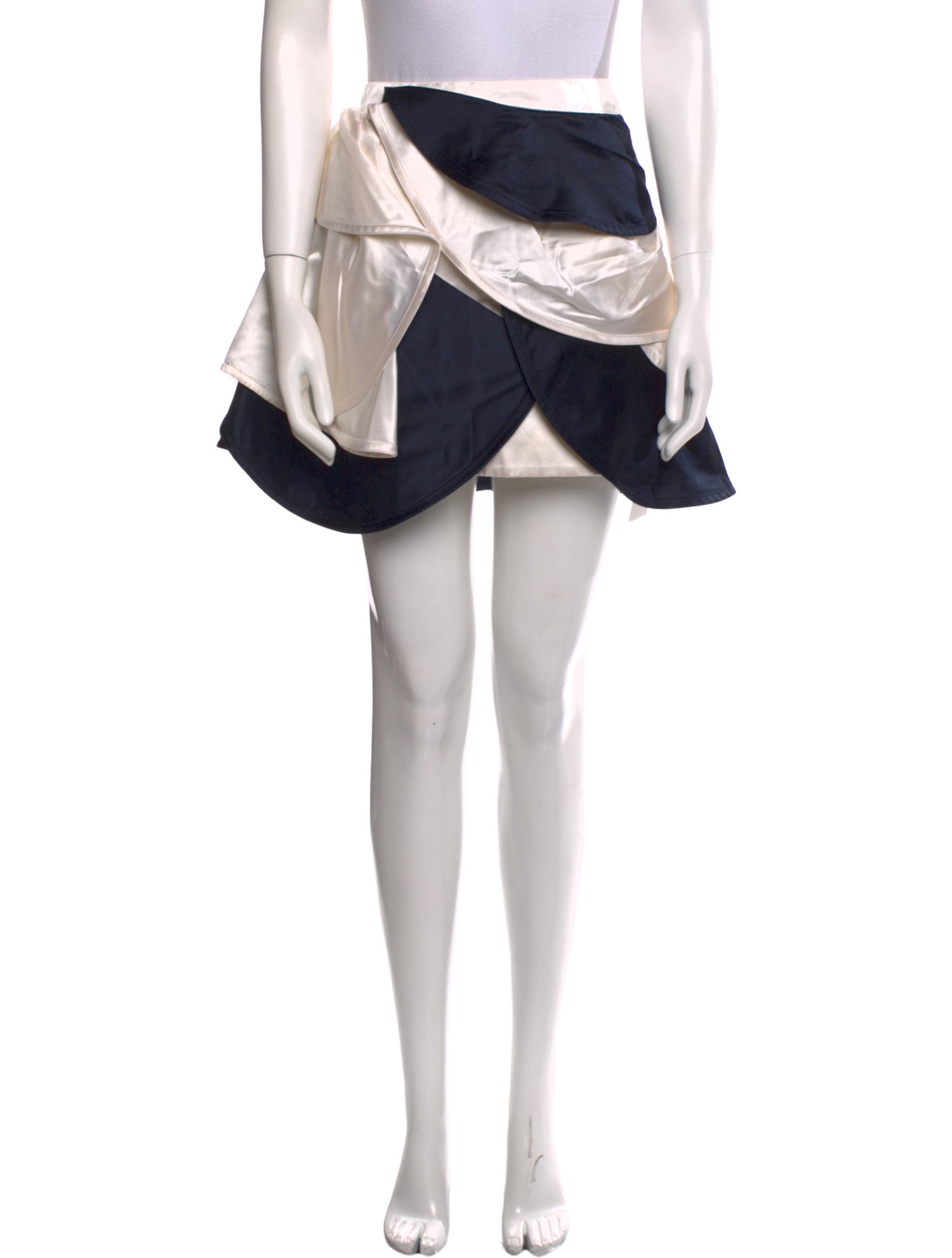 J.W. Anderson Silk Mini Skirt