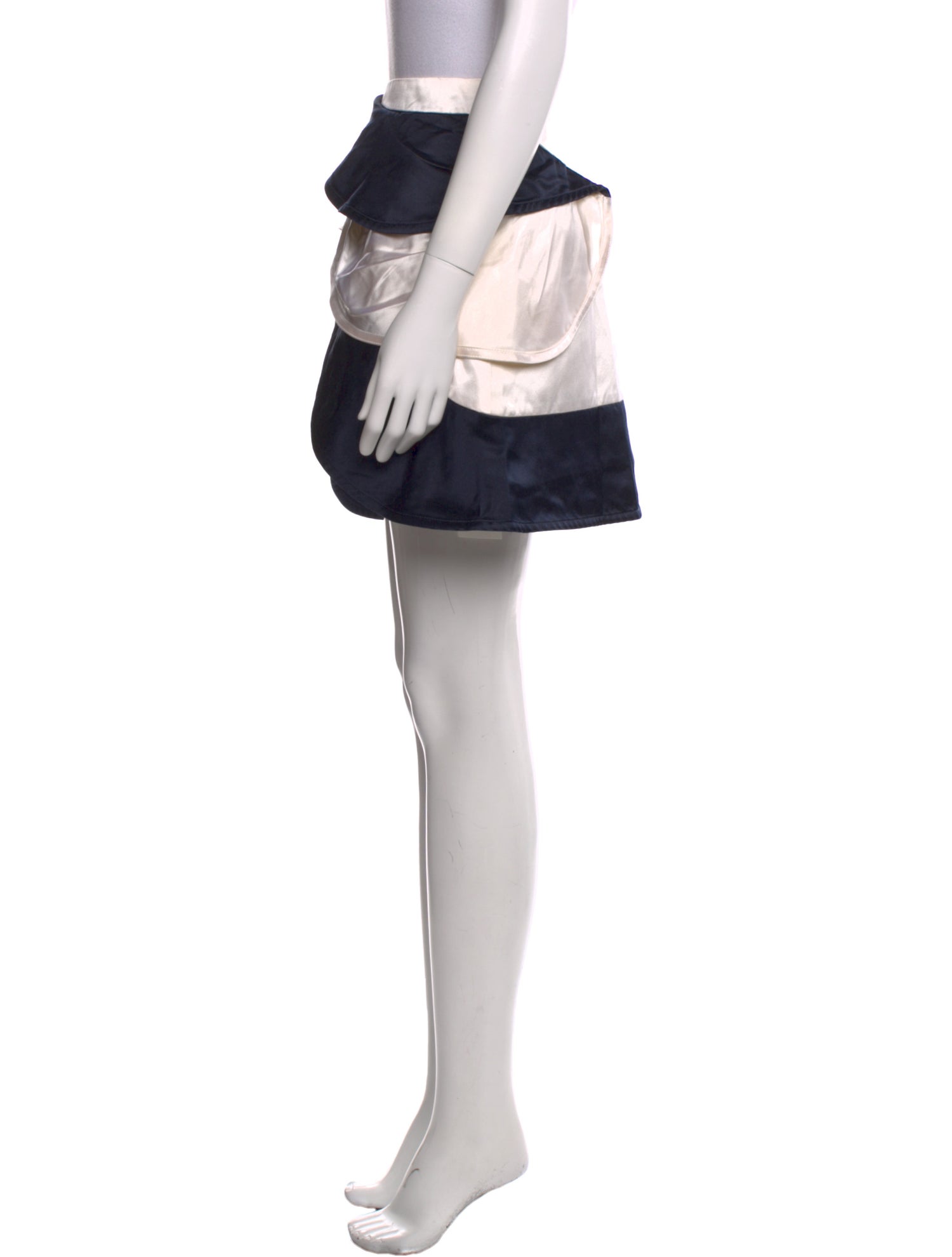 J.W. Anderson Silk Mini Skirt