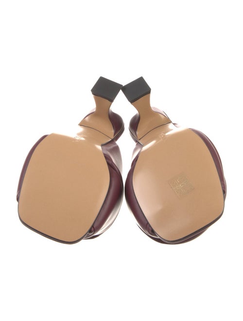 J.W. Anderson Leather Chain-Link Accents Slides