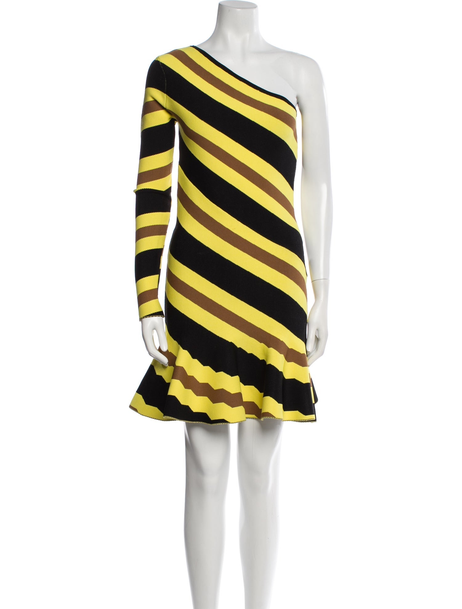 J.W. Anderson Striped Mini Dress