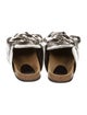 J.W. Anderson Leather Chain-Link Accents Mules