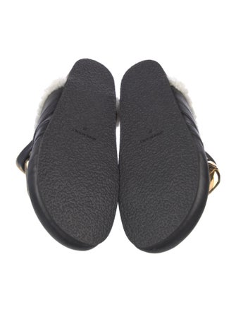 J.W. Anderson Leather Chain-Link Accents Mules