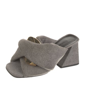 J.W. Anderson Denim Slides