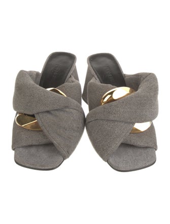 J.W. Anderson Denim Slides