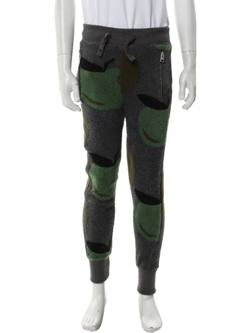 J.W. Anderson Fleece Apple Print Printed Lounge Bottoms