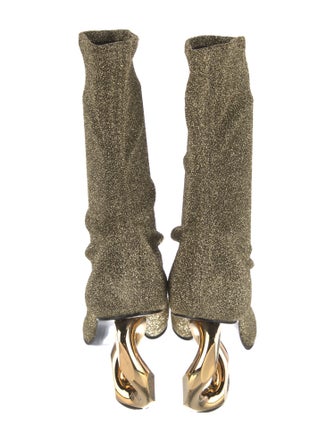 J.W. Anderson Tweed Pattern Pumps