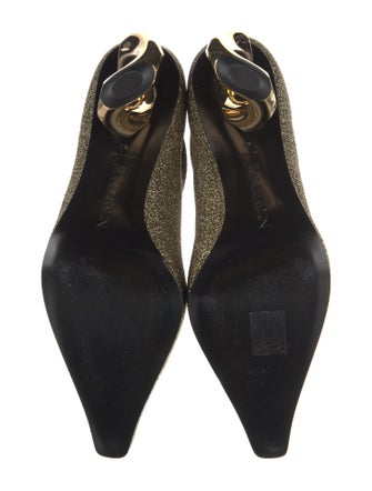 J.W. Anderson Tweed Pattern Pumps
