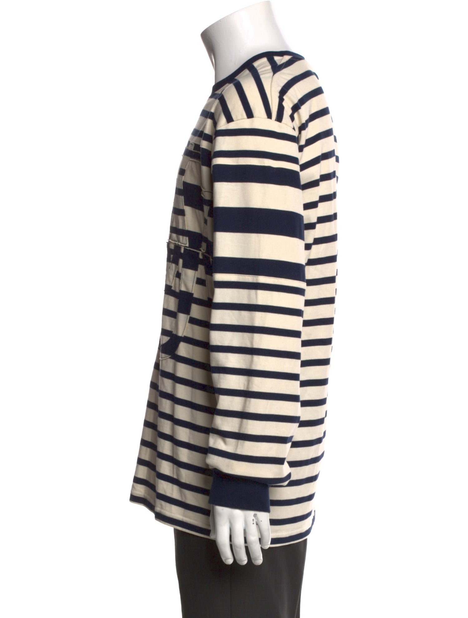J.W. Anderson Striped Crew Neck T-Shirt