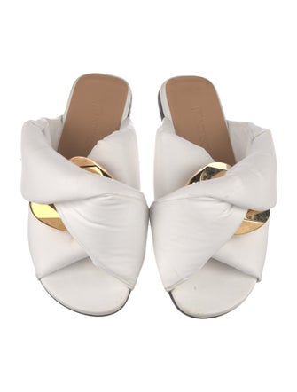 J.W. Anderson Leather Slides
