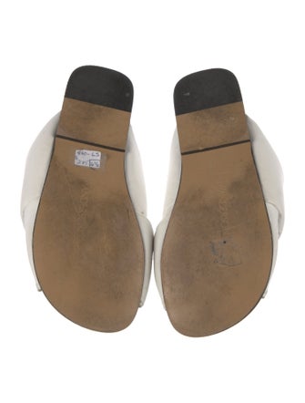 J.W. Anderson Leather Slides