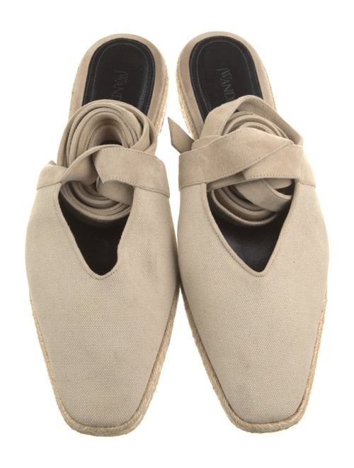 J.W. Anderson Canvas Mules