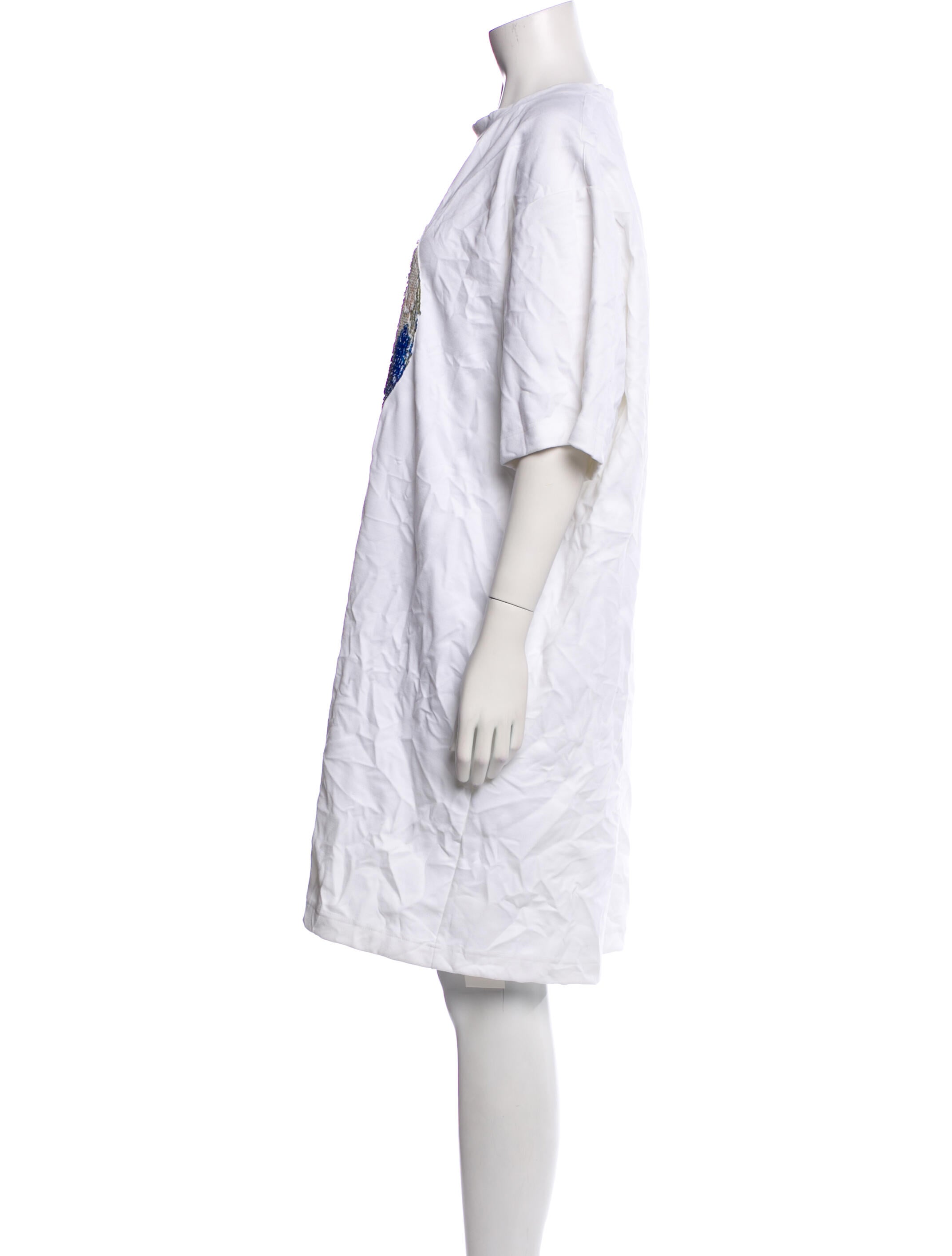 J.W. Anderson Graphic Print Mini Dress