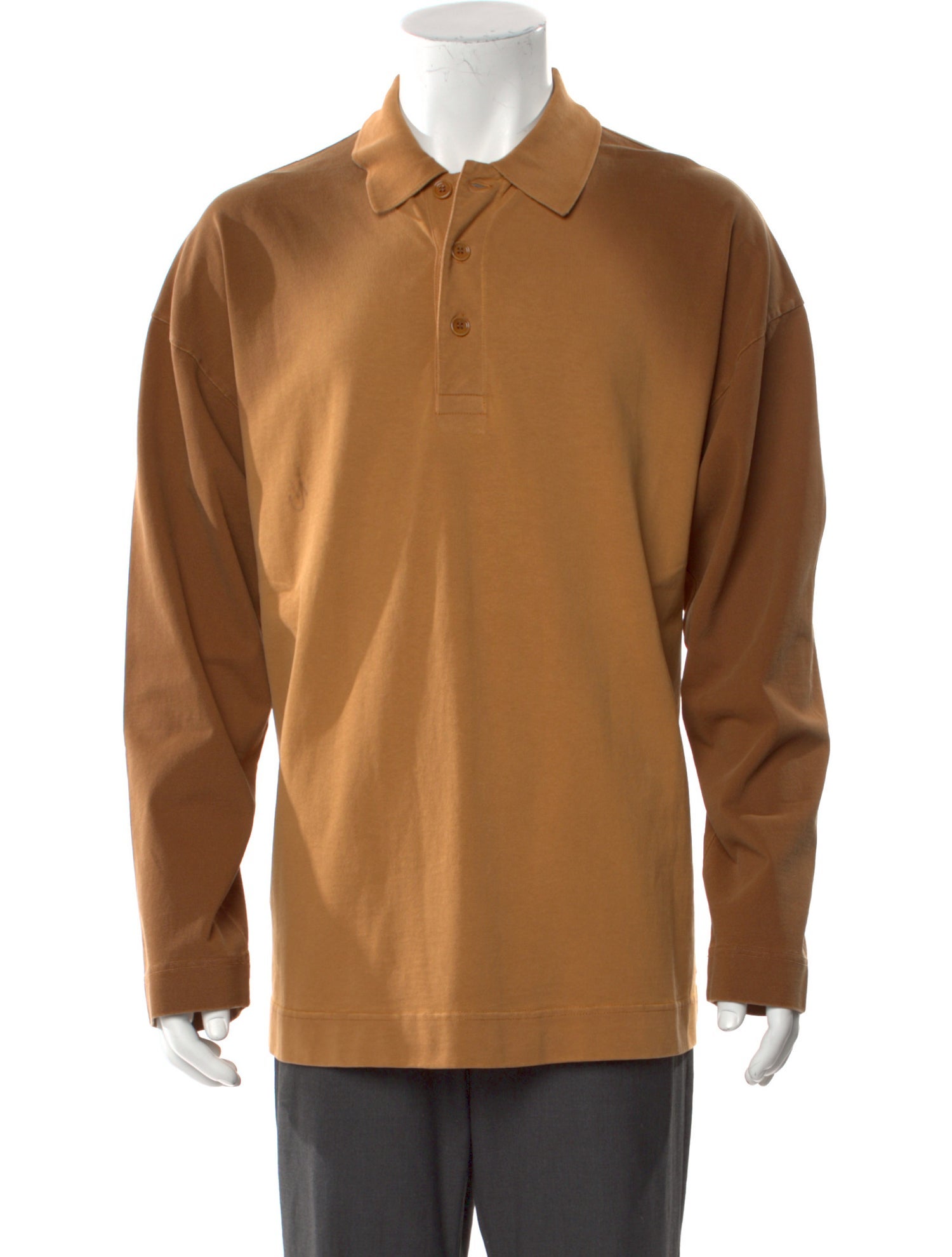 J.W. Anderson Collar Long Sleeve Polo Shirt w/ Tags