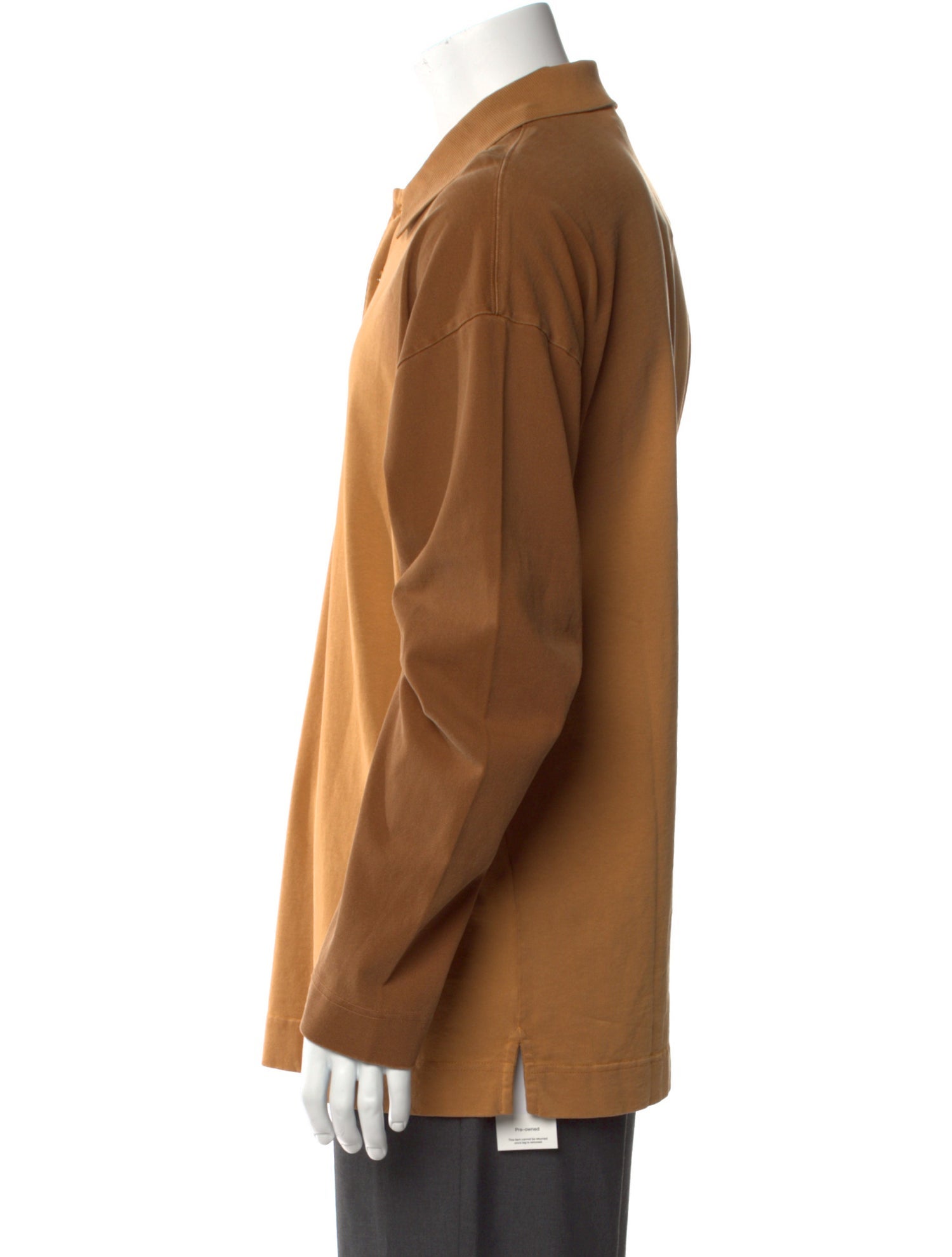 J.W. Anderson Collar Long Sleeve Polo Shirt w/ Tags