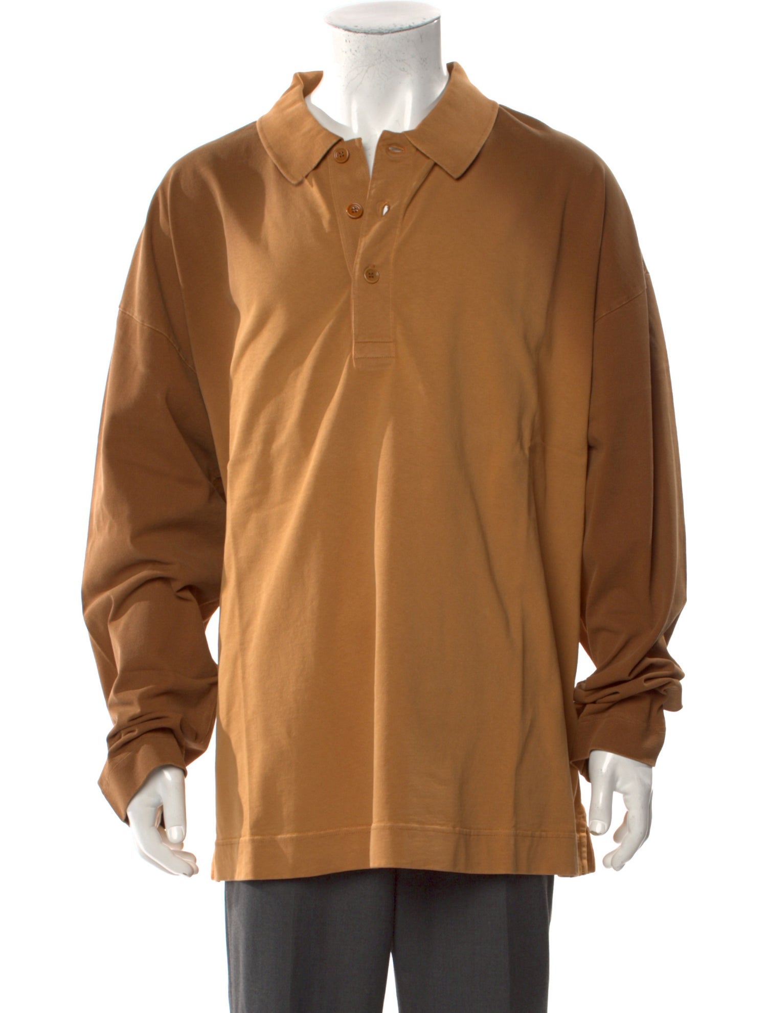 J.W. Anderson Collar Long Sleeve Polo Shirt w/ Tags