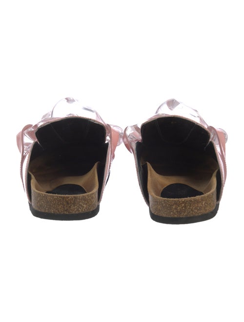 J.W. Anderson Patent Leather Chain-Link Accents Mules