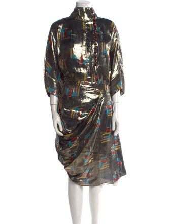 J.W. Anderson Silk Midi Length Dress