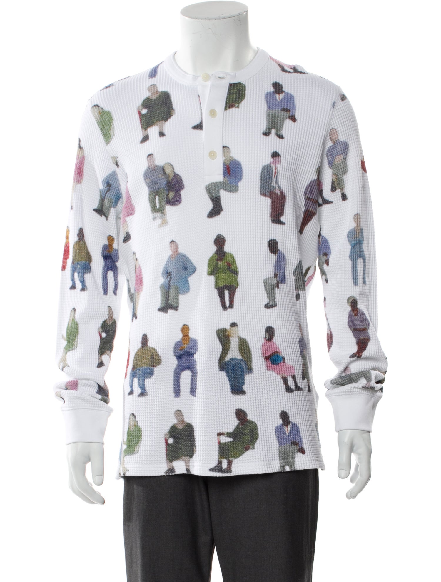 J.W. Anderson Printed Crew Neck Cardigan w/ Tags