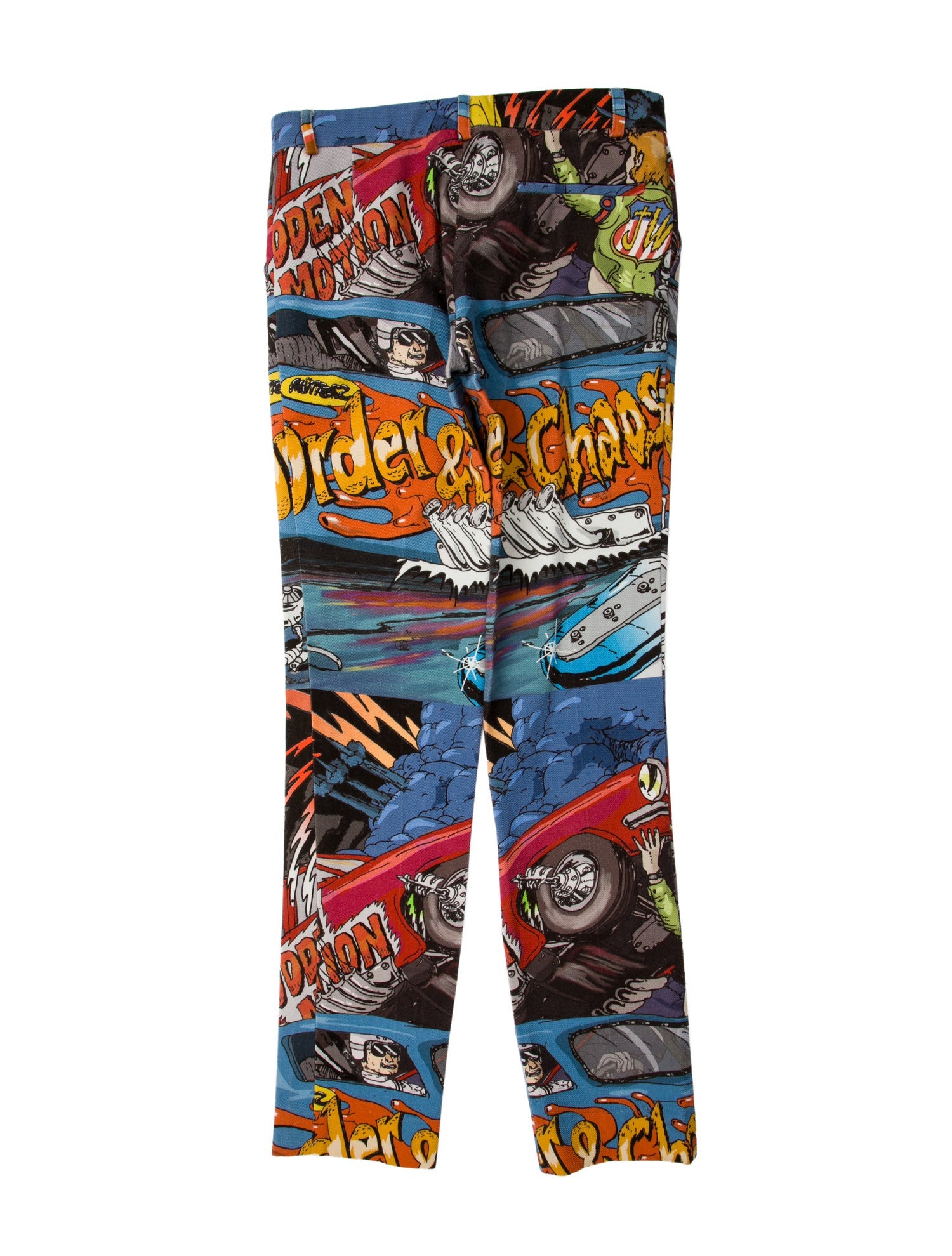 J.W. Anderson Printed Straight Leg Pants