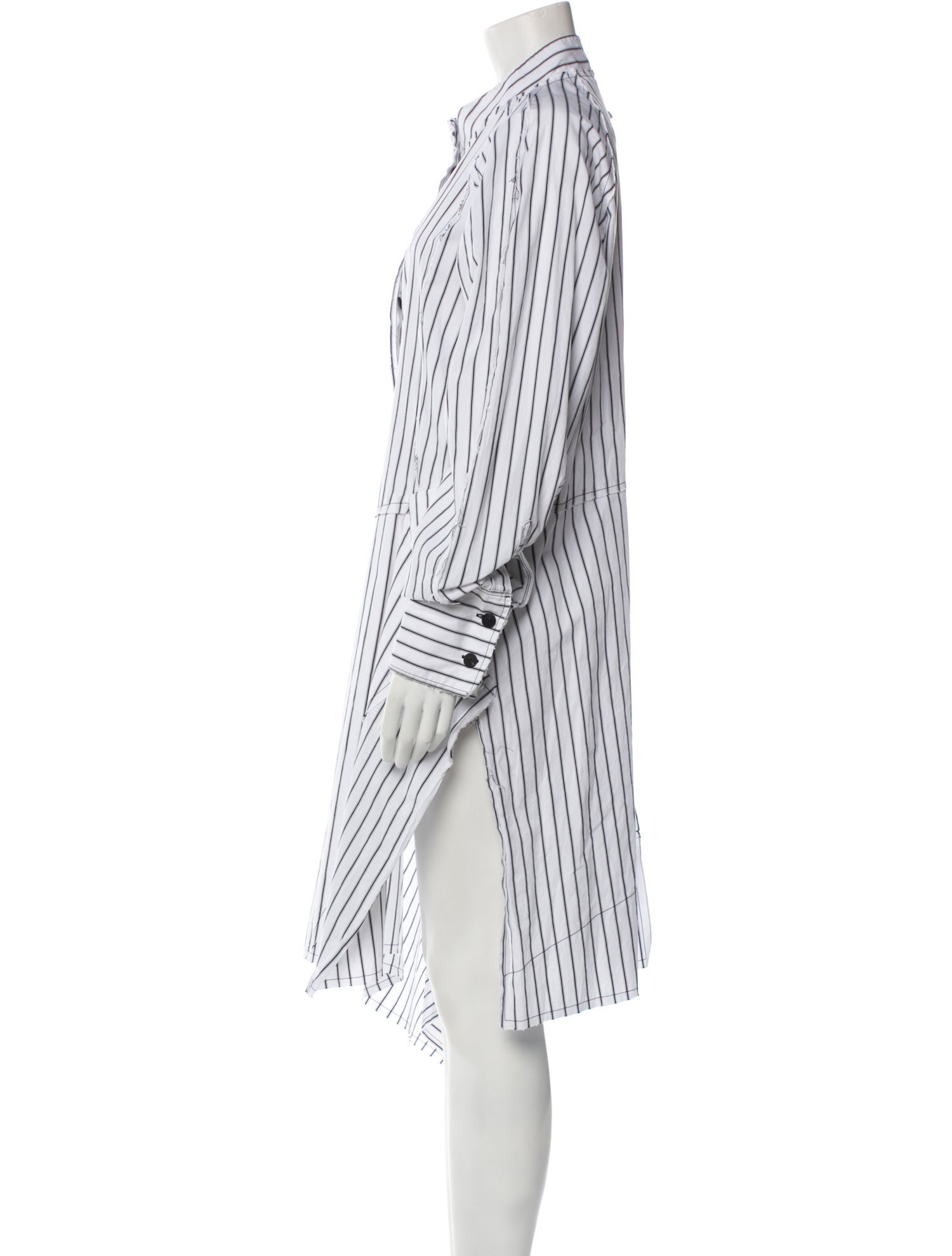 J.W. Anderson Striped Knee-Length Dress