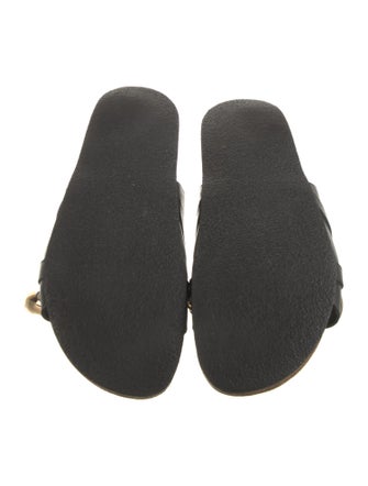 J.W. Anderson Leather Chain-Link Accents Sandals