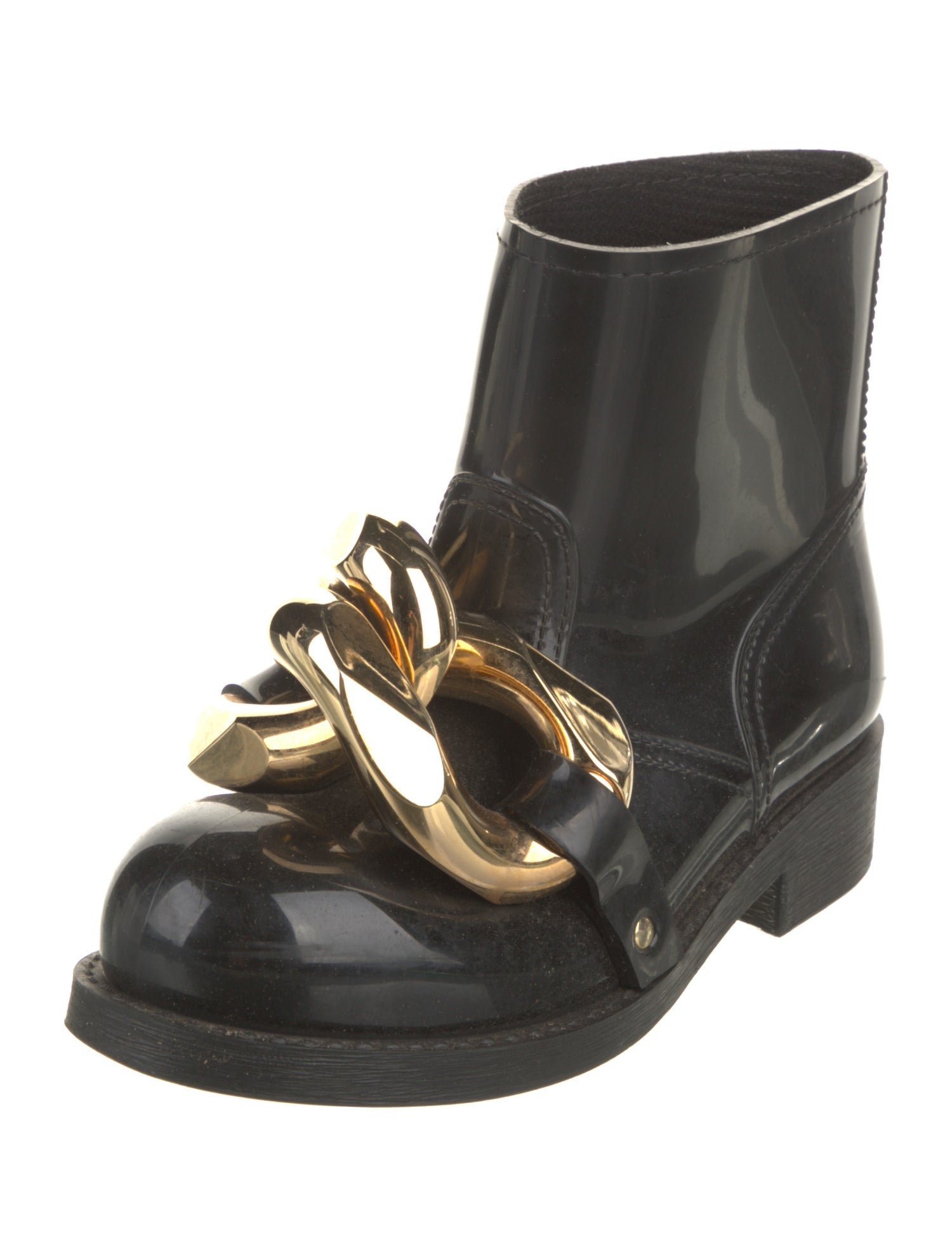 J.W. Anderson Rubber Chain-Link Accents Rain Boots