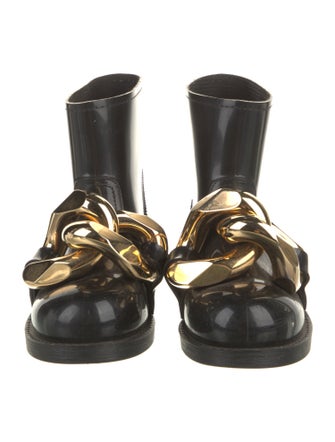 J.W. Anderson Rubber Chain-Link Accents Rain Boots