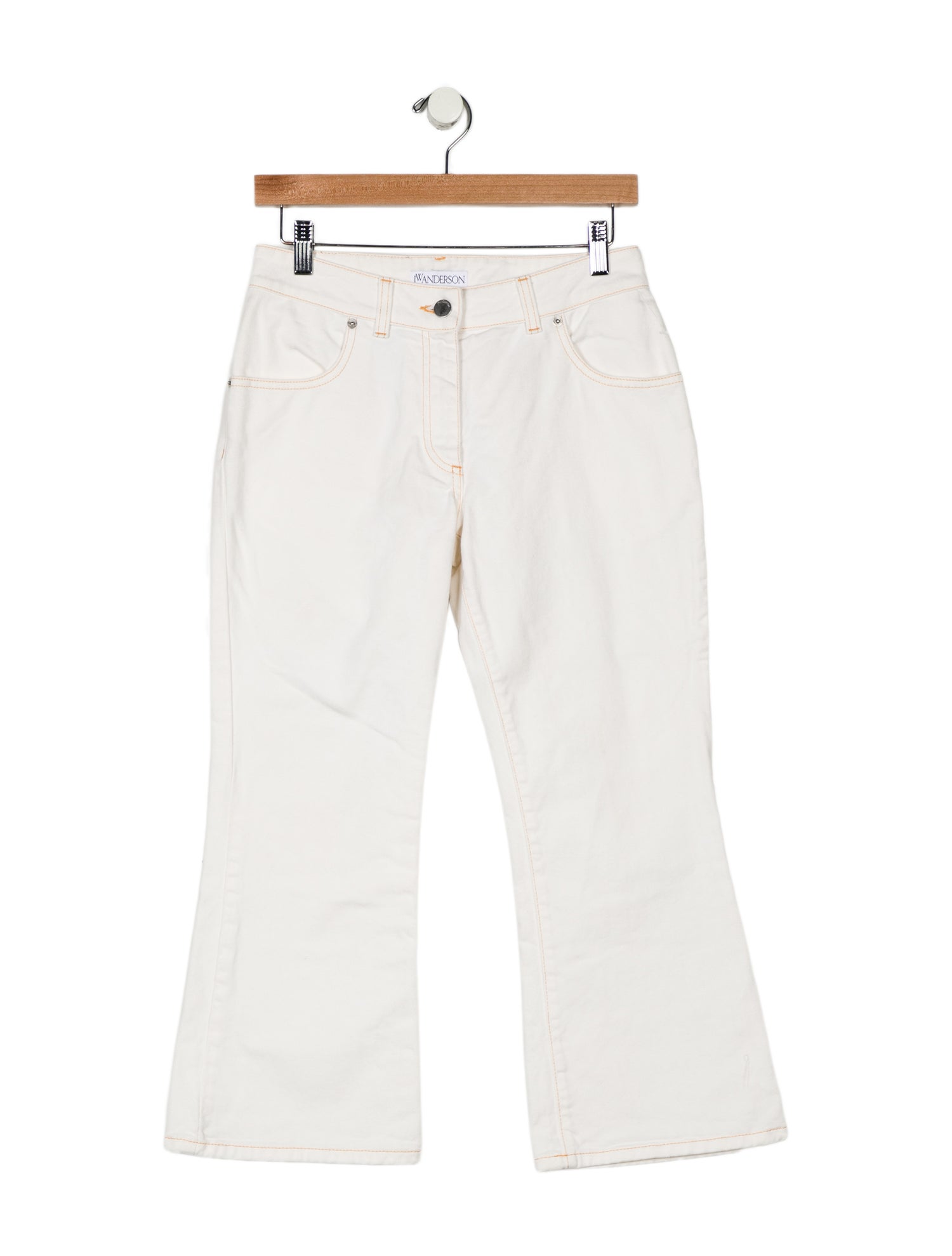 J.W. Anderson Mid-Rise Wide Leg Jeans
