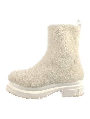 J.w. Anderson Boots Shearling Fur Trim IT 37 | 7