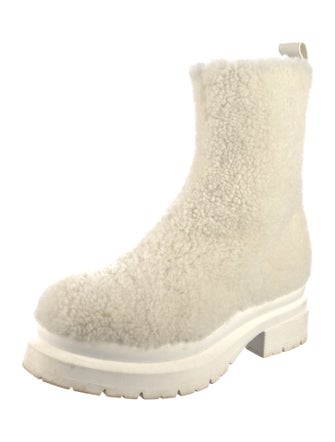 J.W. Anderson Shearling Fur Trim Boots