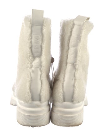 J.W. Anderson Shearling Fur Trim Boots