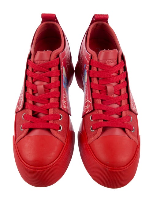 J.W. Anderson Canvas Printed Sneakers