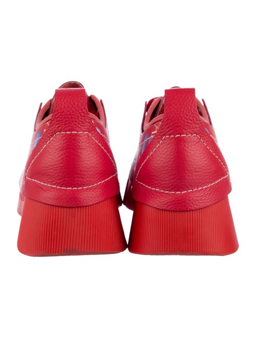 J.W. Anderson Canvas Printed Sneakers