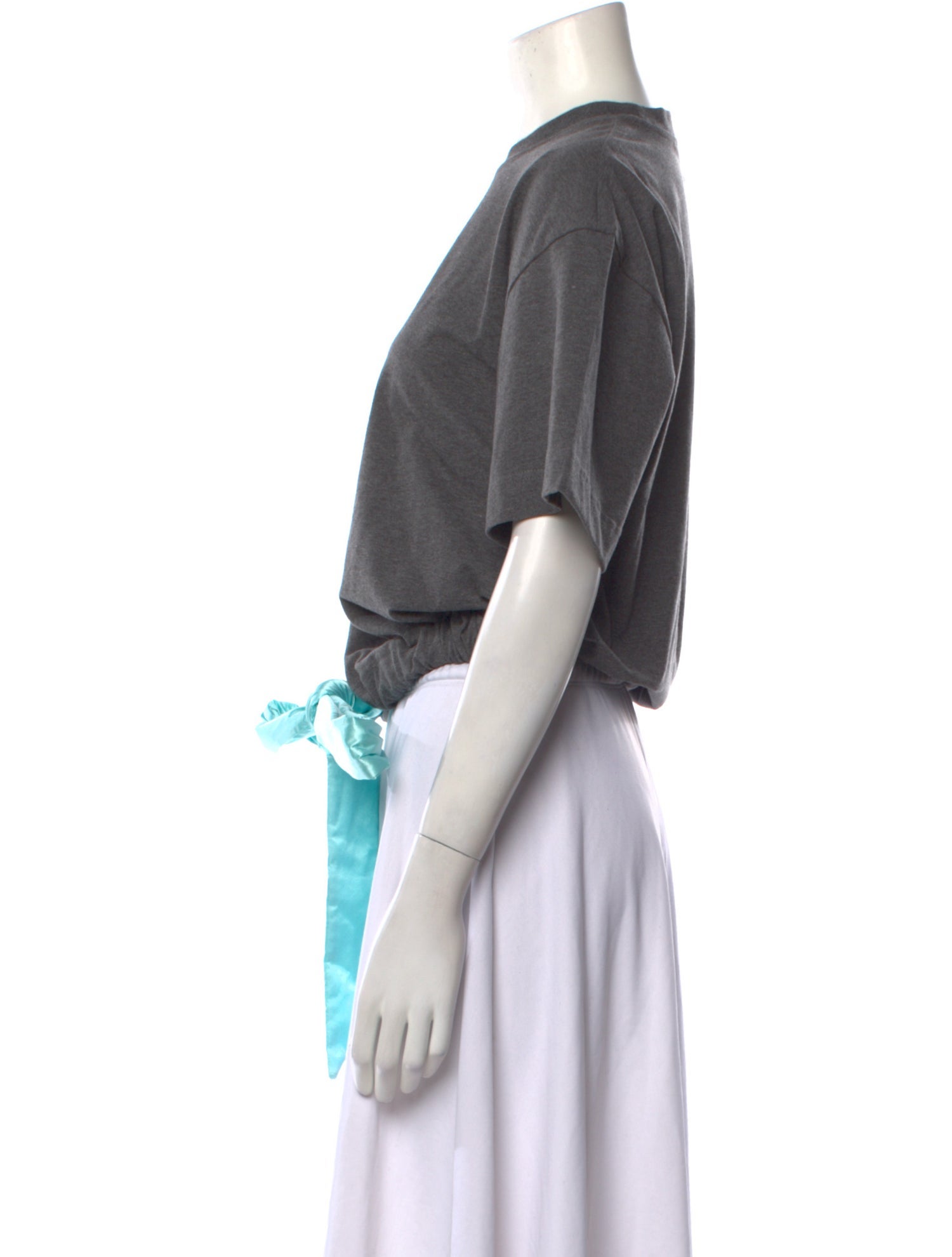 J.W. Anderson Crew Neck Short Sleeve Blouse