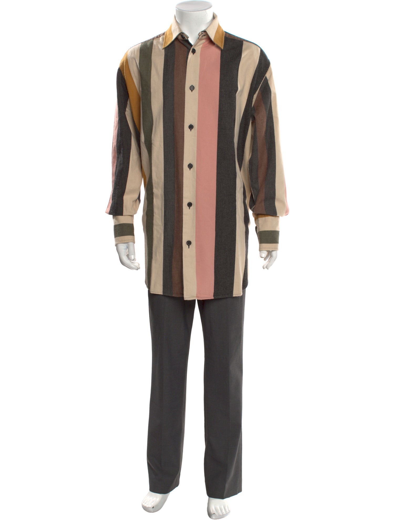 J.W. Anderson Striped Long Sleeve Shirt