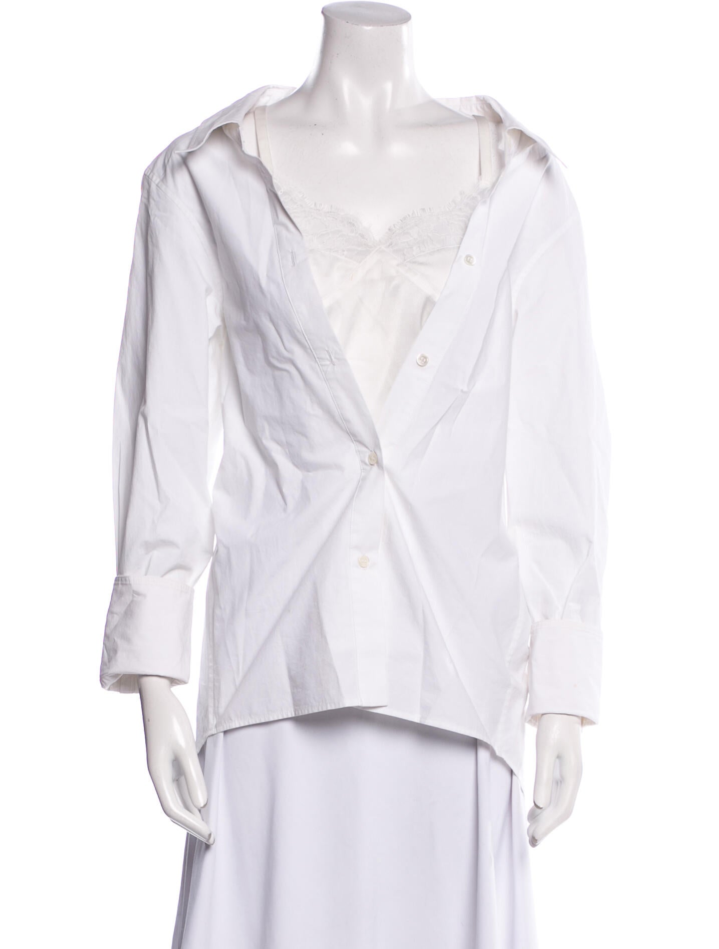 J.W. Anderson V-Neck Long Sleeve Blouse