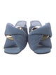 J.W. Anderson Denim Slides