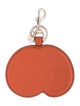 J.W. Anderson orange leather keychain charm