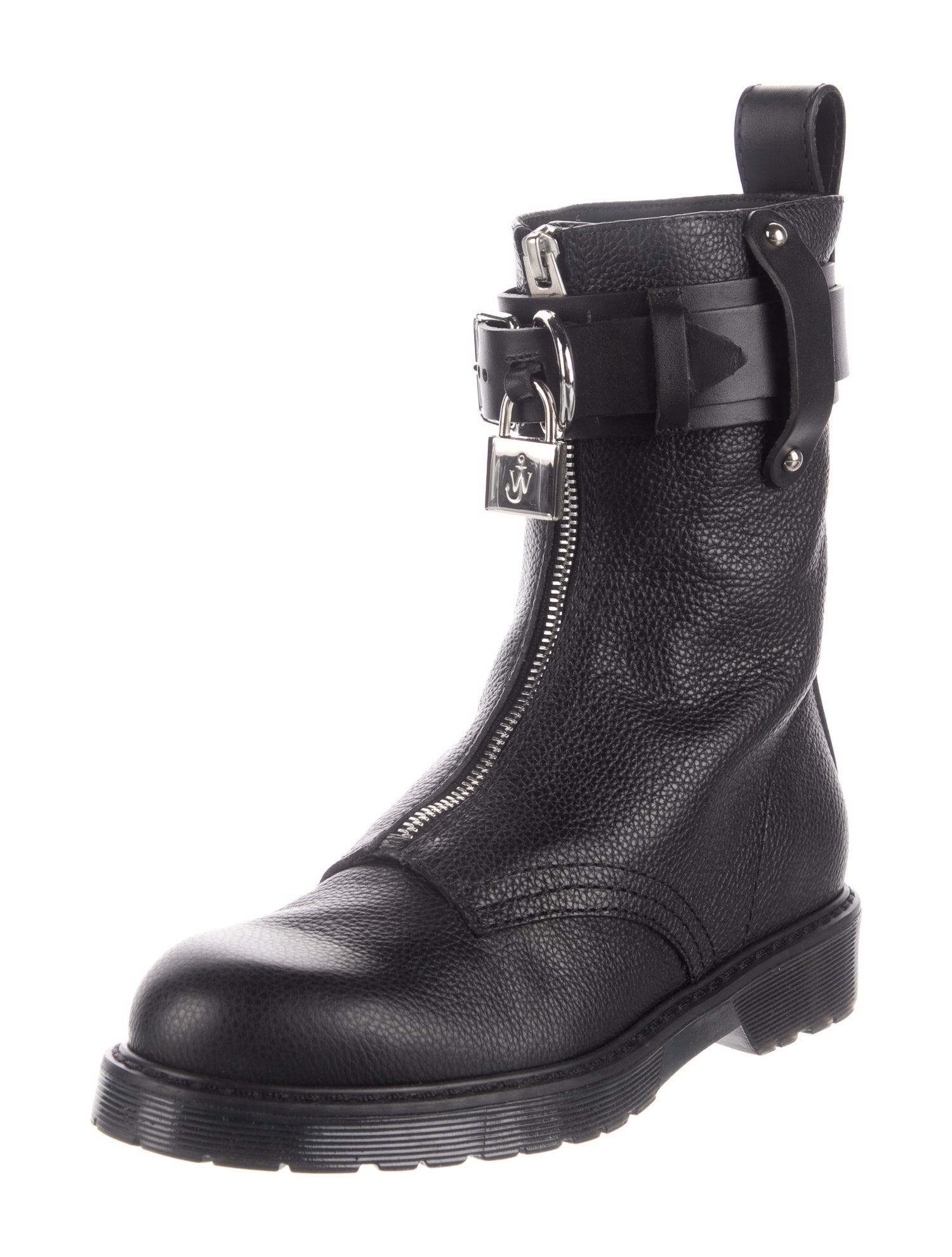 J.W. Anderson Leather Combat Boots