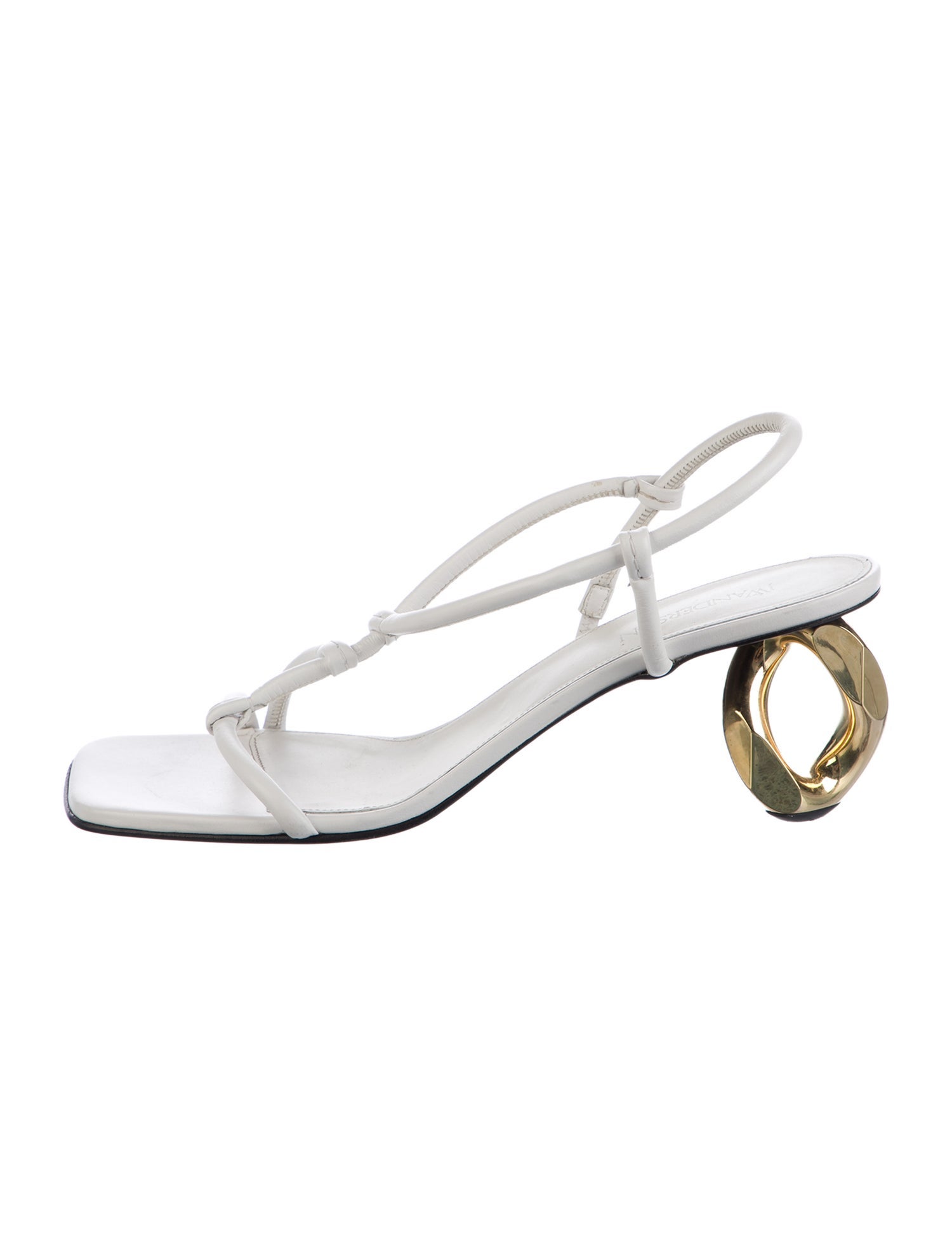 J.W. Anderson Leather Slingback Sandals