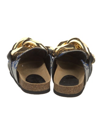 J.W. Anderson Canvas Printed Mules