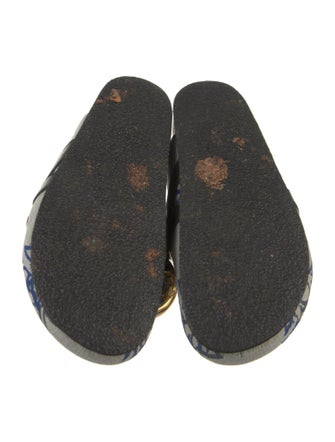 J.W. Anderson Canvas Printed Mules