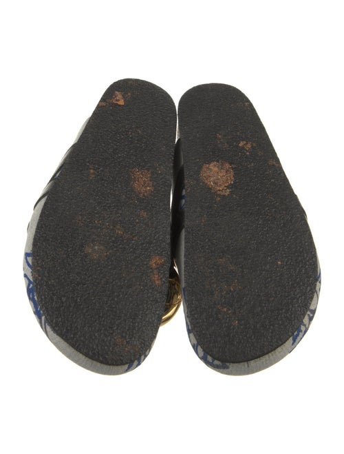 J.W. Anderson Canvas Printed Mules